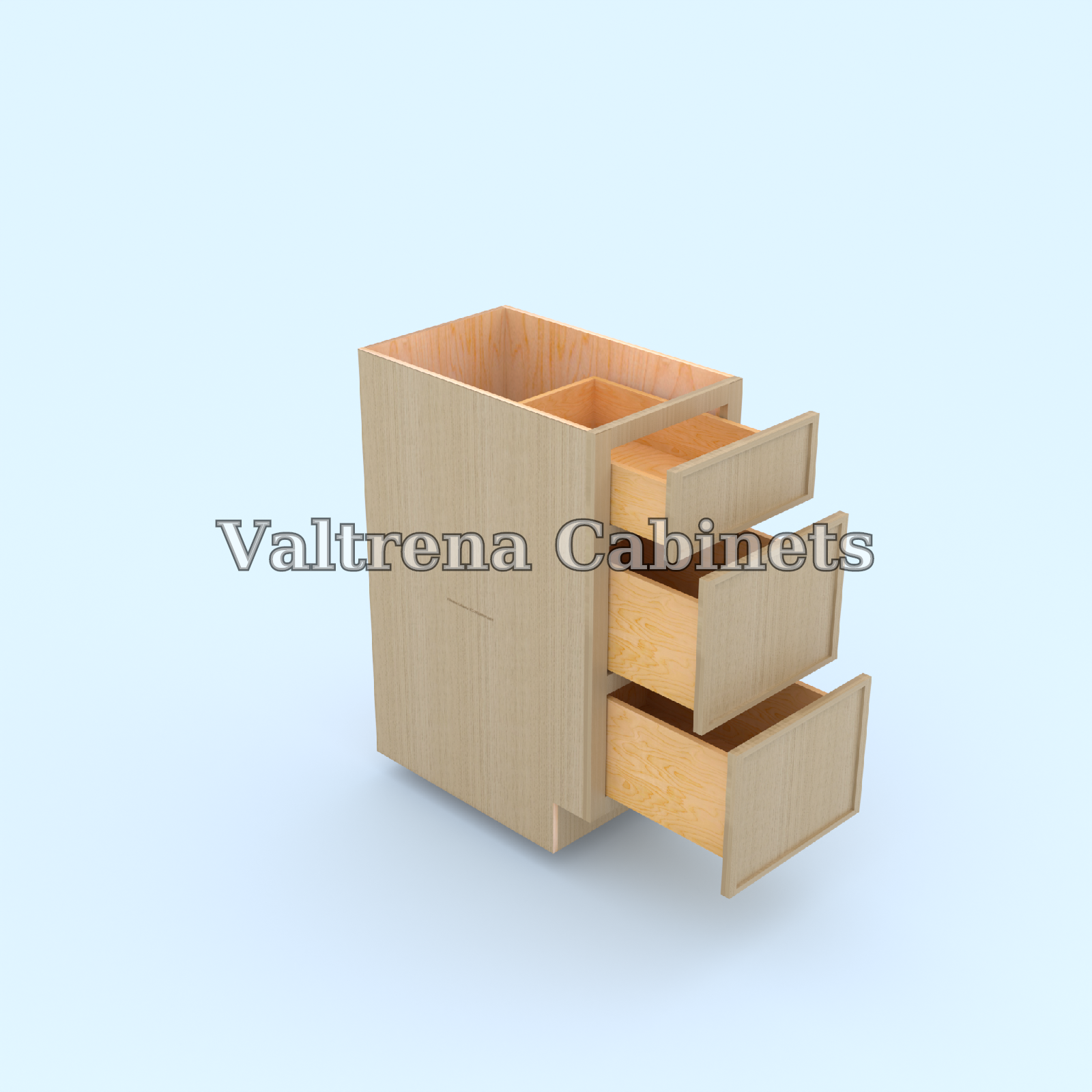 Three Drawer Base Cabinets - view 2 of 2