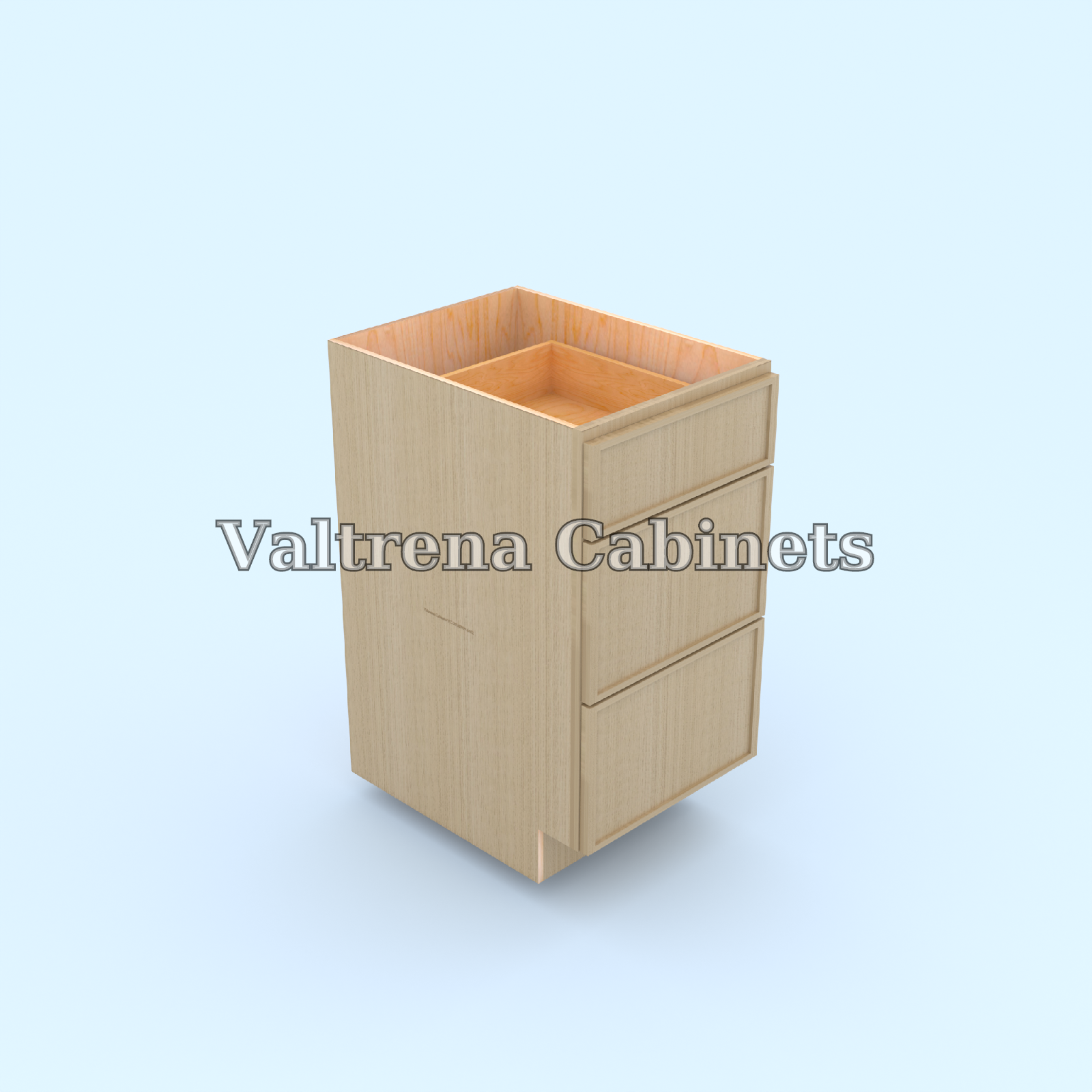 Three Drawer Base Cabinets