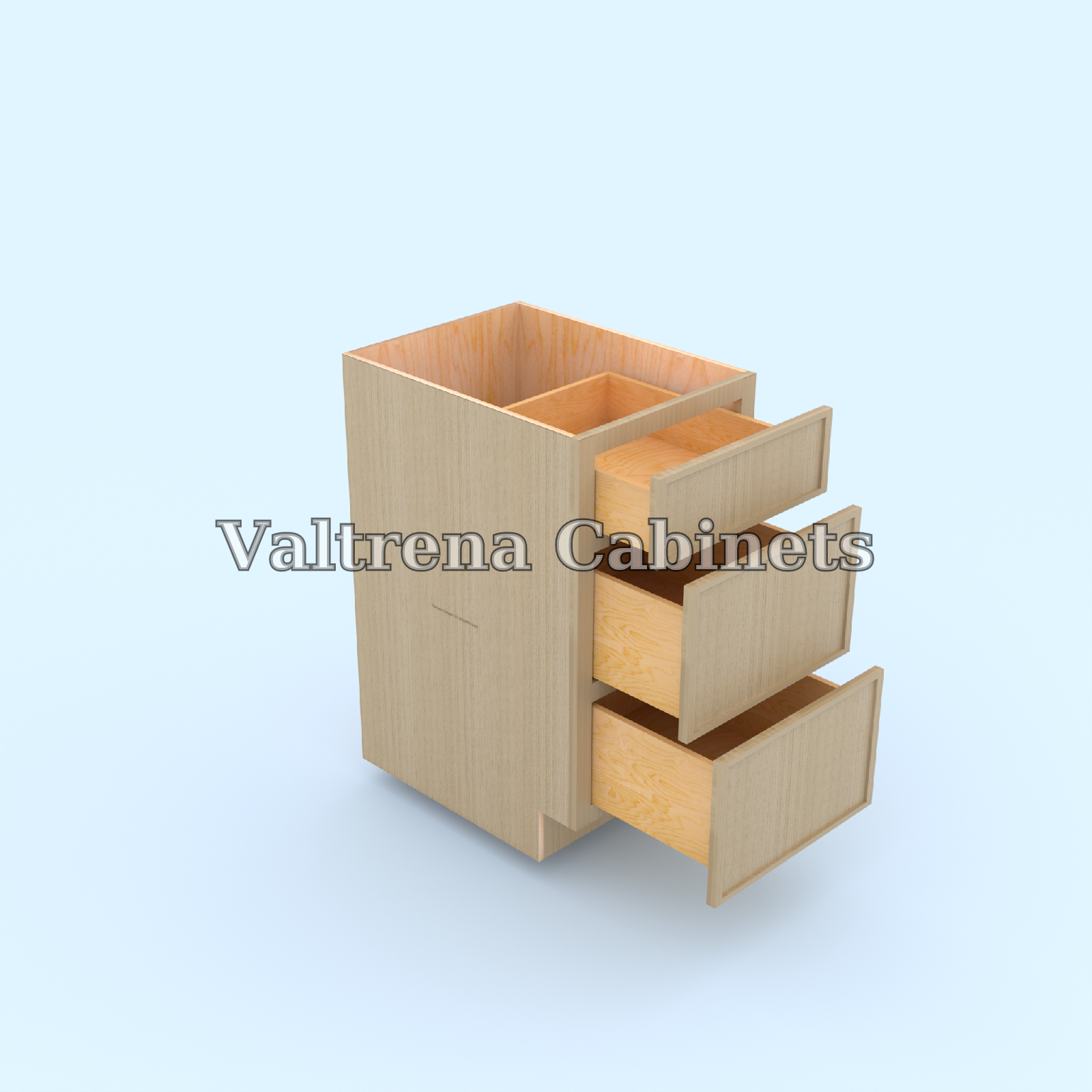 Three Drawer Base Cabinets - view 2 of 2