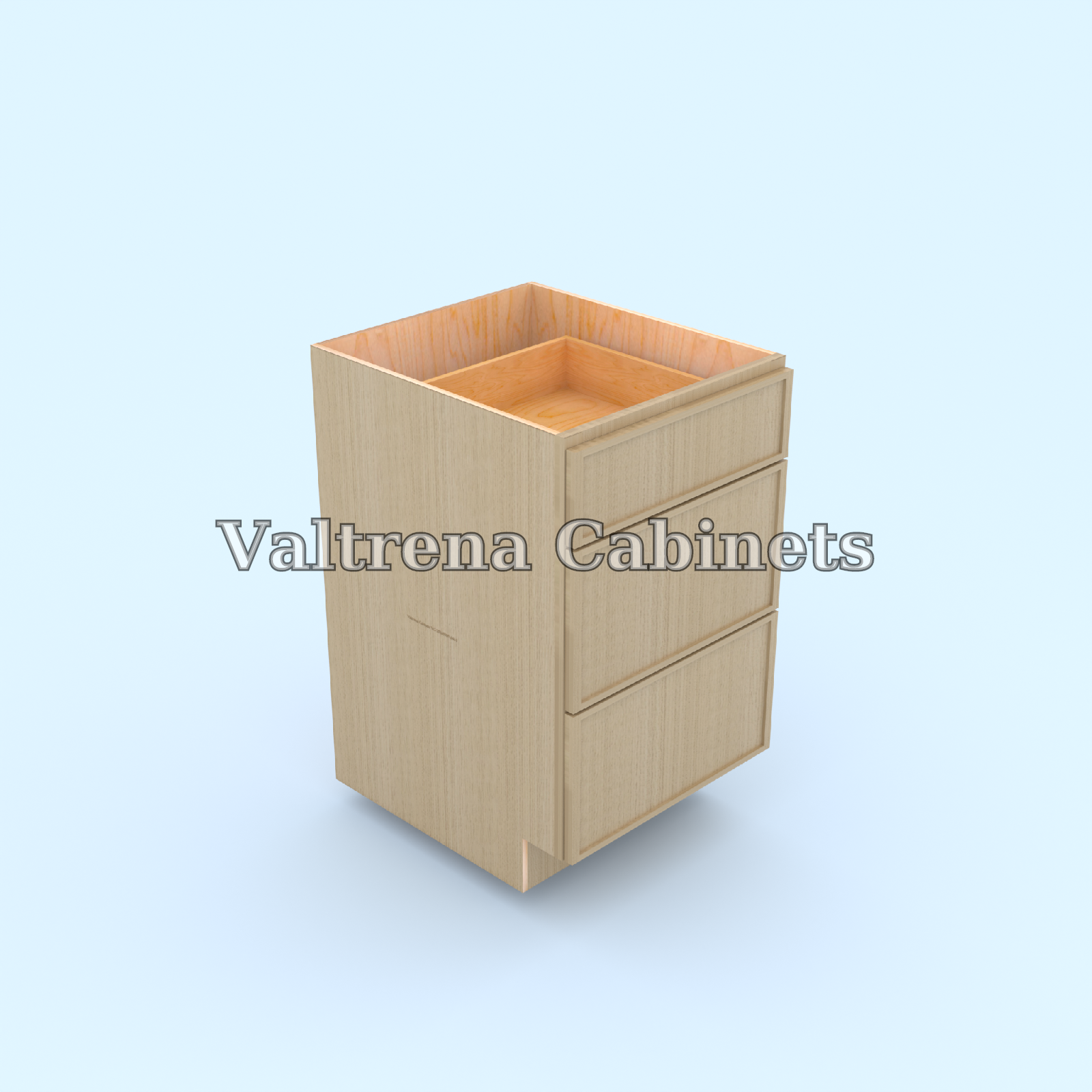 Three Drawer Base Cabinets