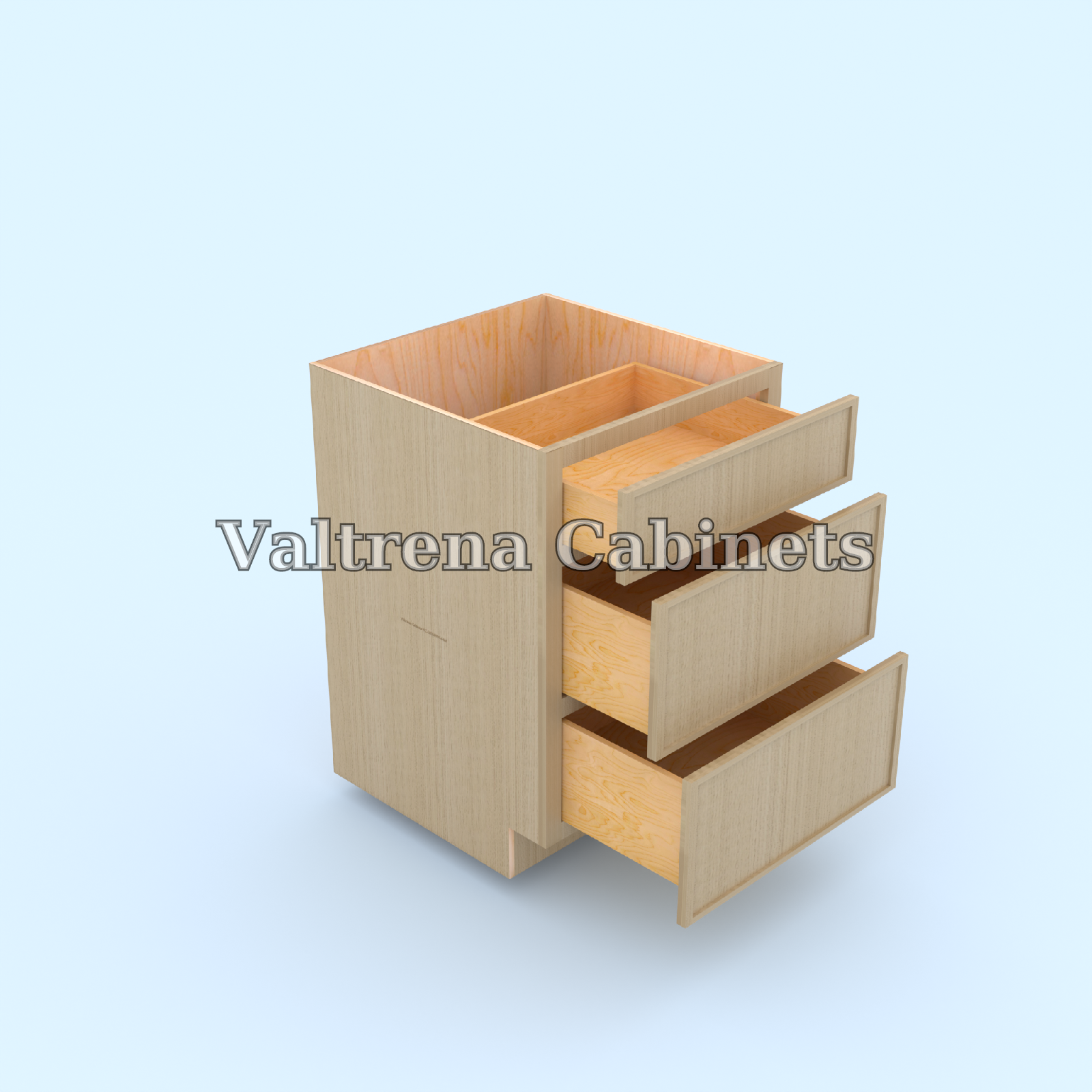 Three Drawer Base Cabinets - view 2 of 2