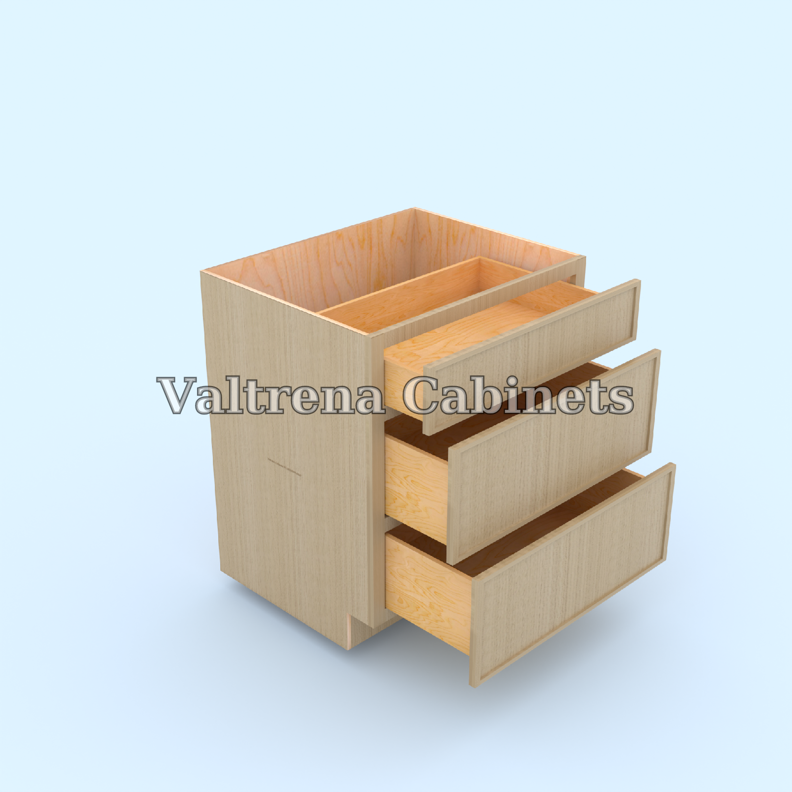 Three Drawer Base Cabinets - view 2 of 2