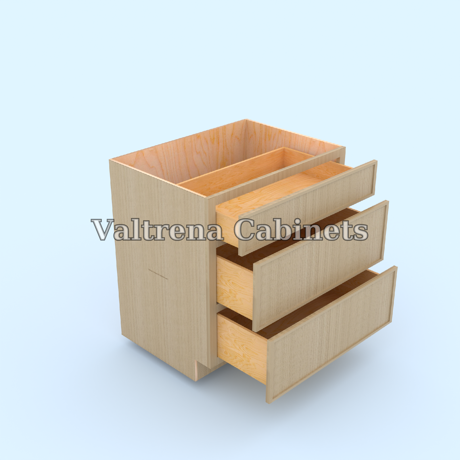 Three Drawer Base Cabinets - view 2 of 2