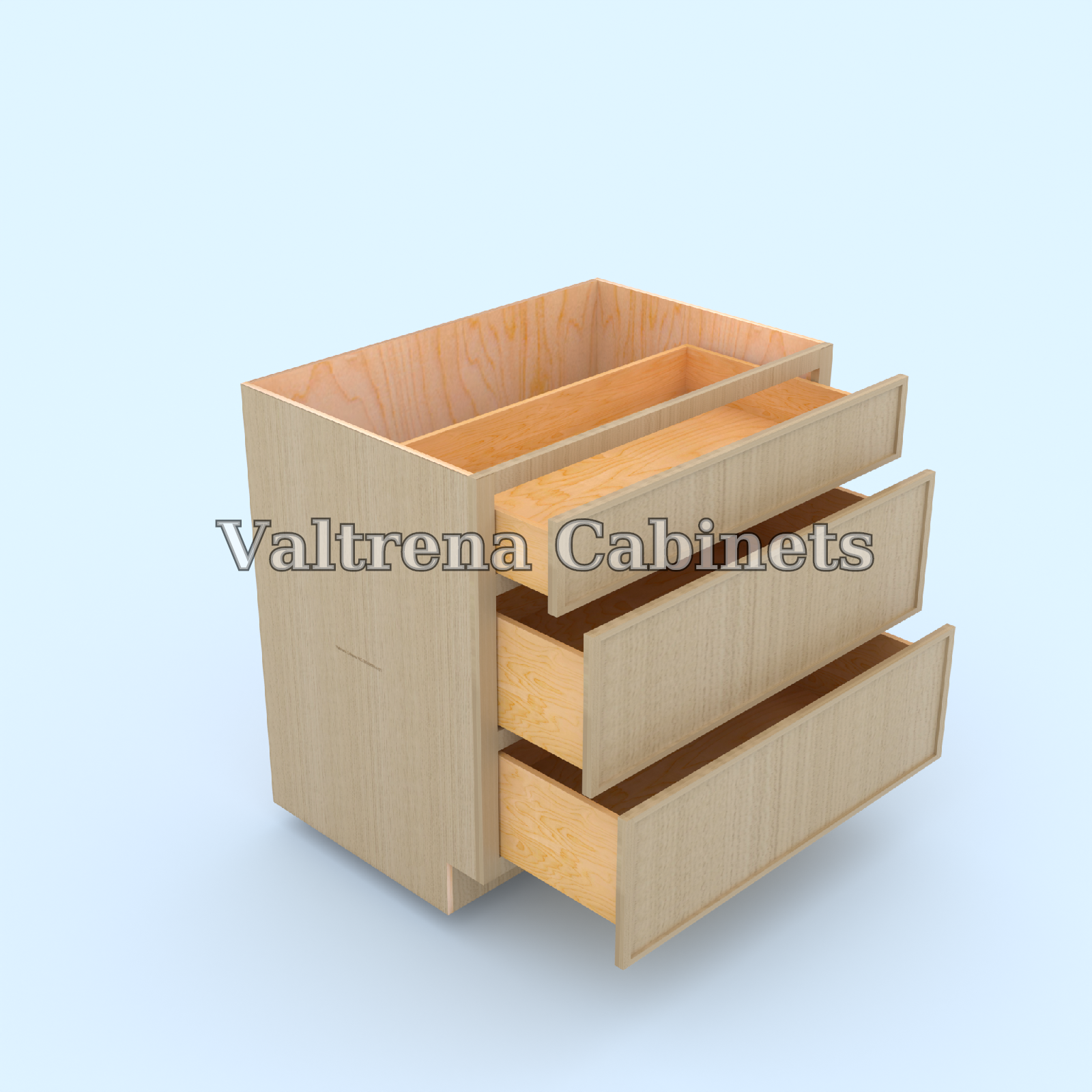 Three Drawer Base Cabinets - view 2 of 2
