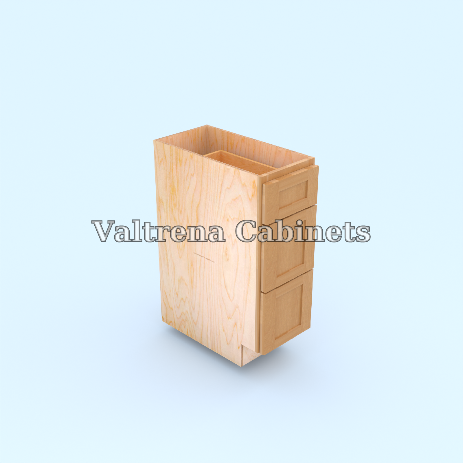 Three Drawer Base Cabinets