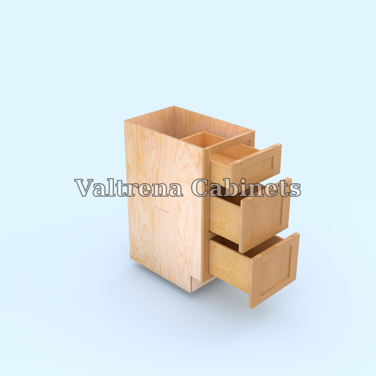 Three Drawer Base Cabinets - view 2 of 2