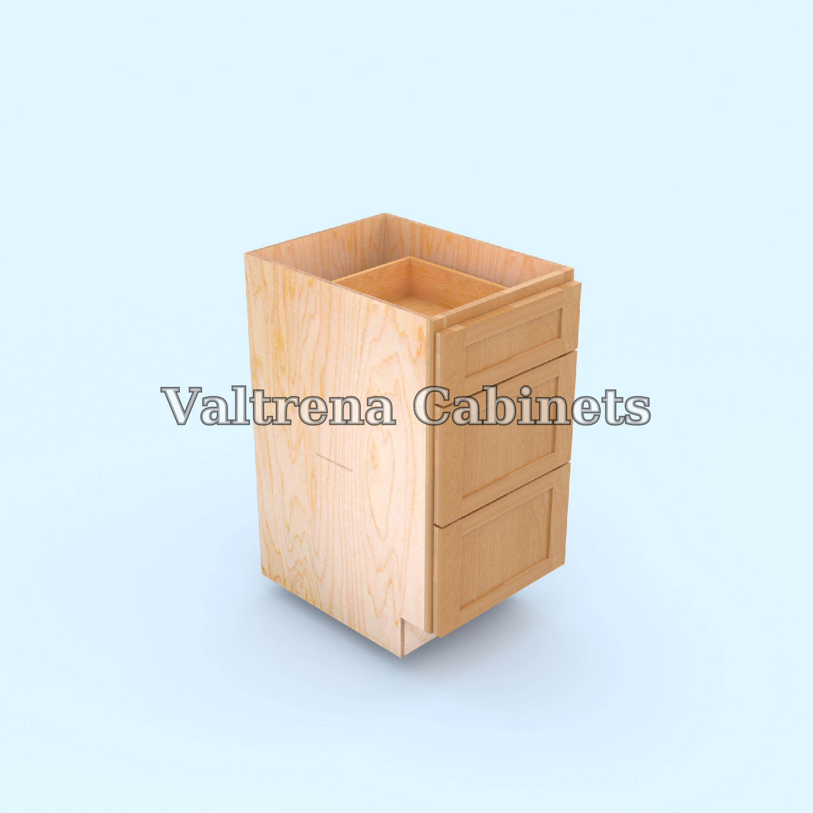 Three Drawer Base Cabinets