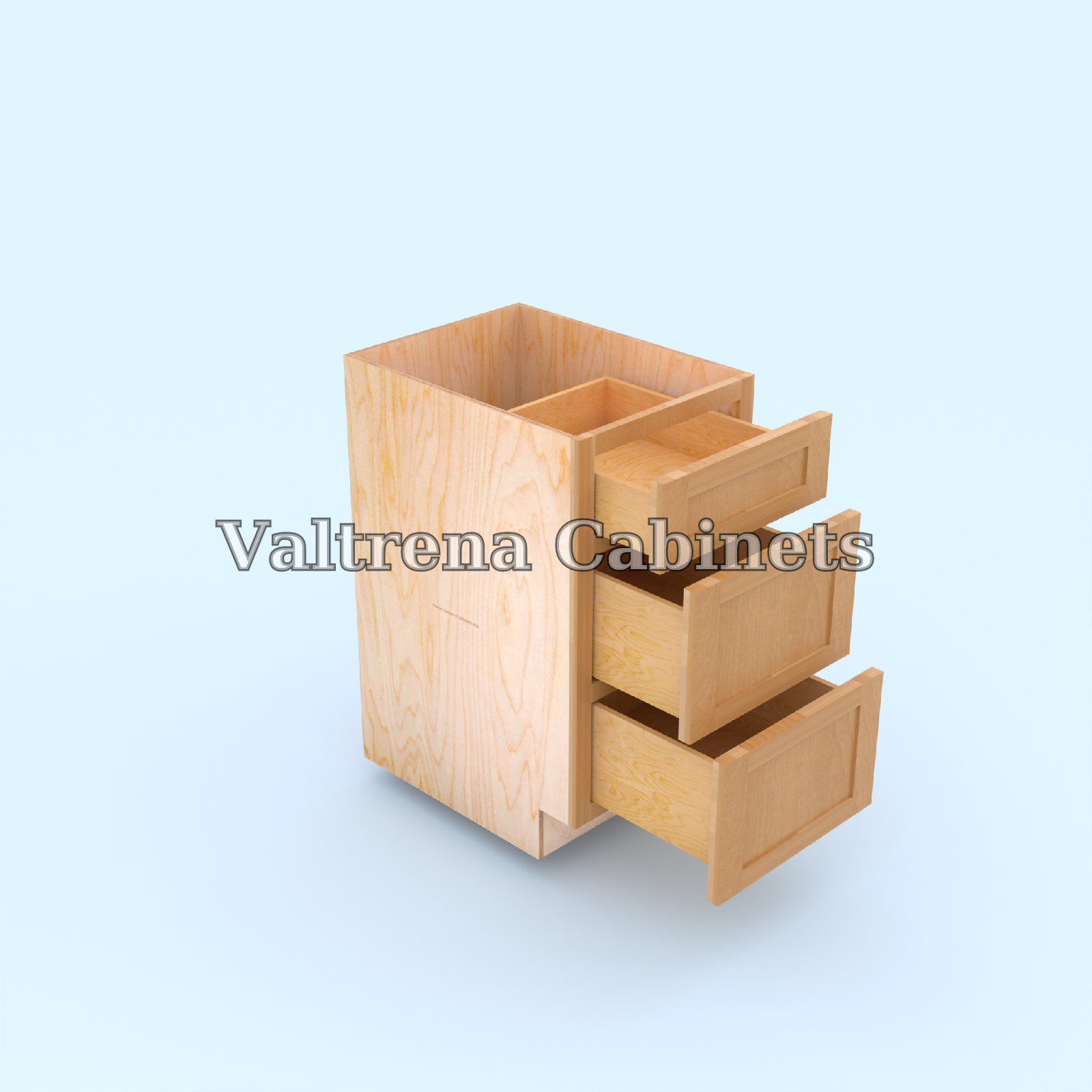 Three Drawer Base Cabinets - view 2 of 2