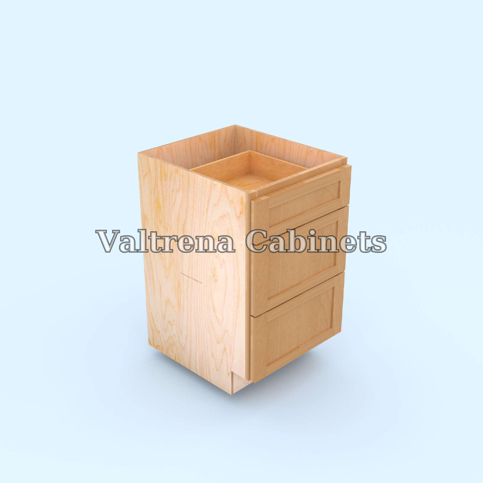 Three Drawer Base Cabinets
