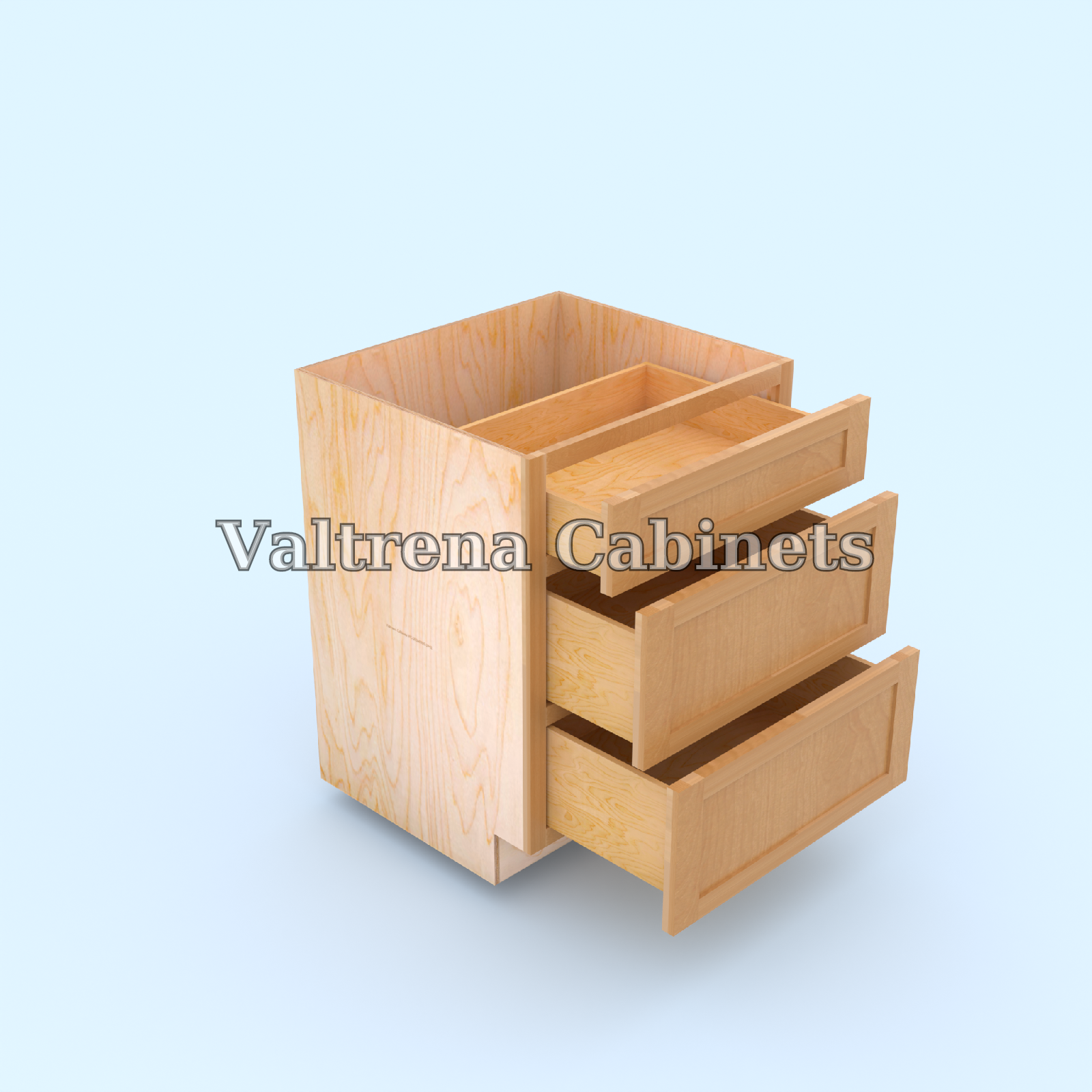 Three Drawer Base Cabinets - view 2 of 2
