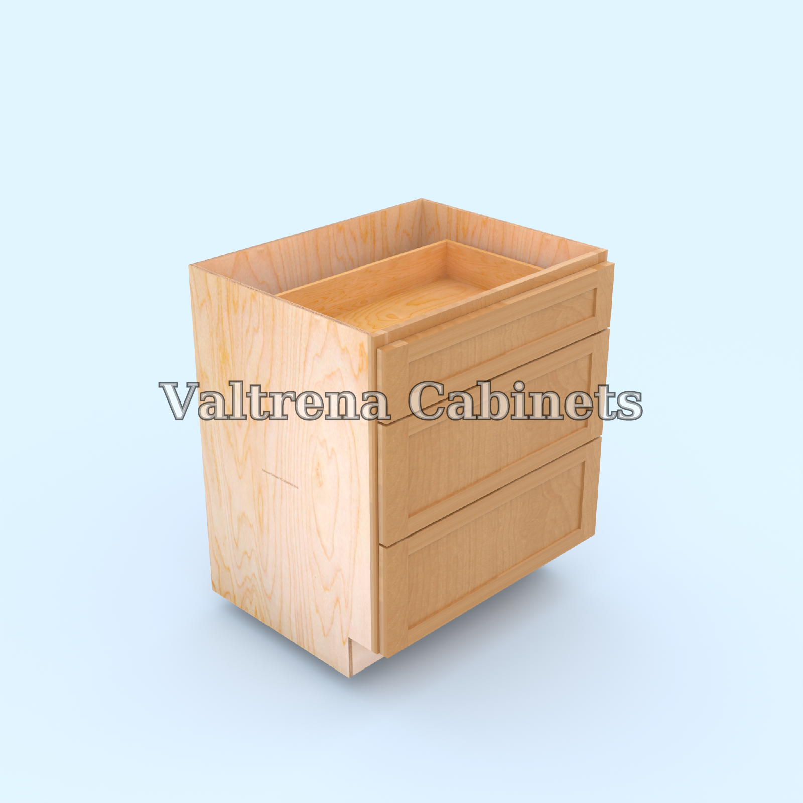 Three Drawer Base Cabinets