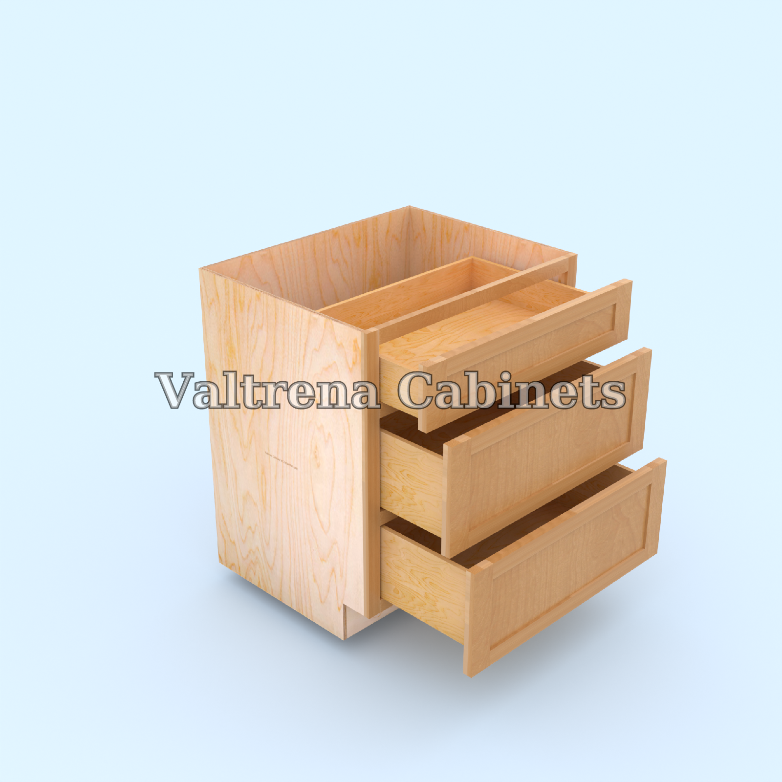 Three Drawer Base Cabinets - view 2 of 2