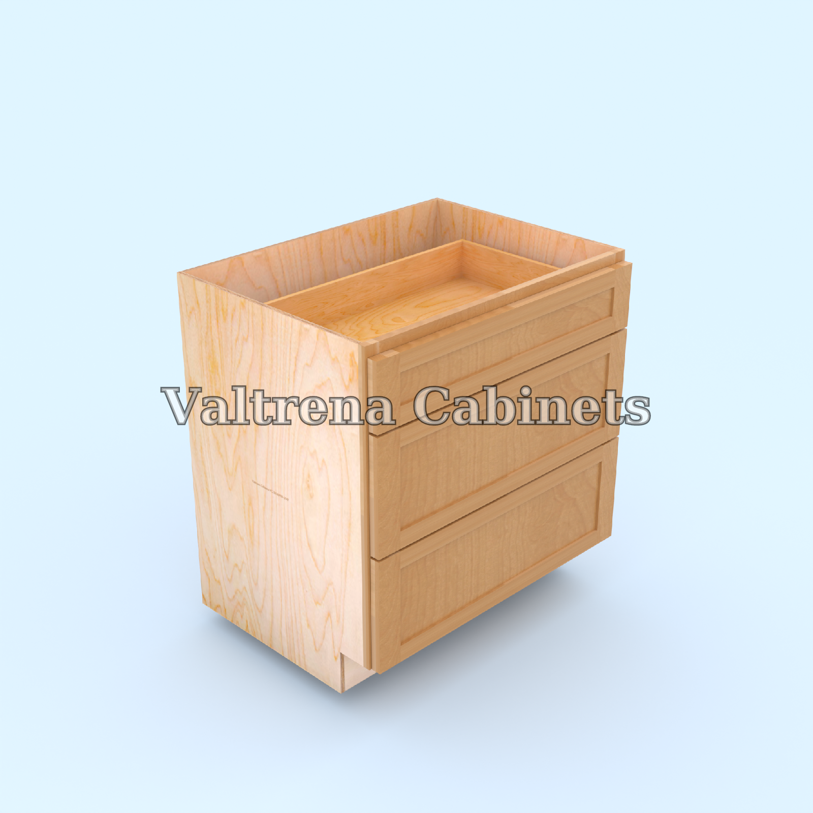 Three Drawer Base Cabinets