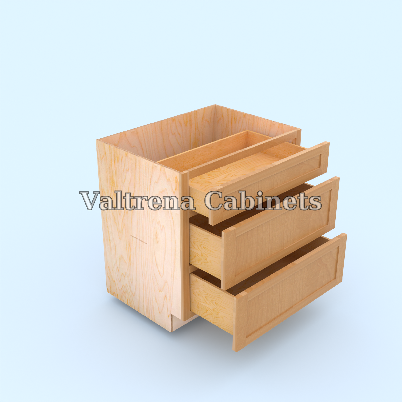 Three Drawer Base Cabinets - view 2 of 2