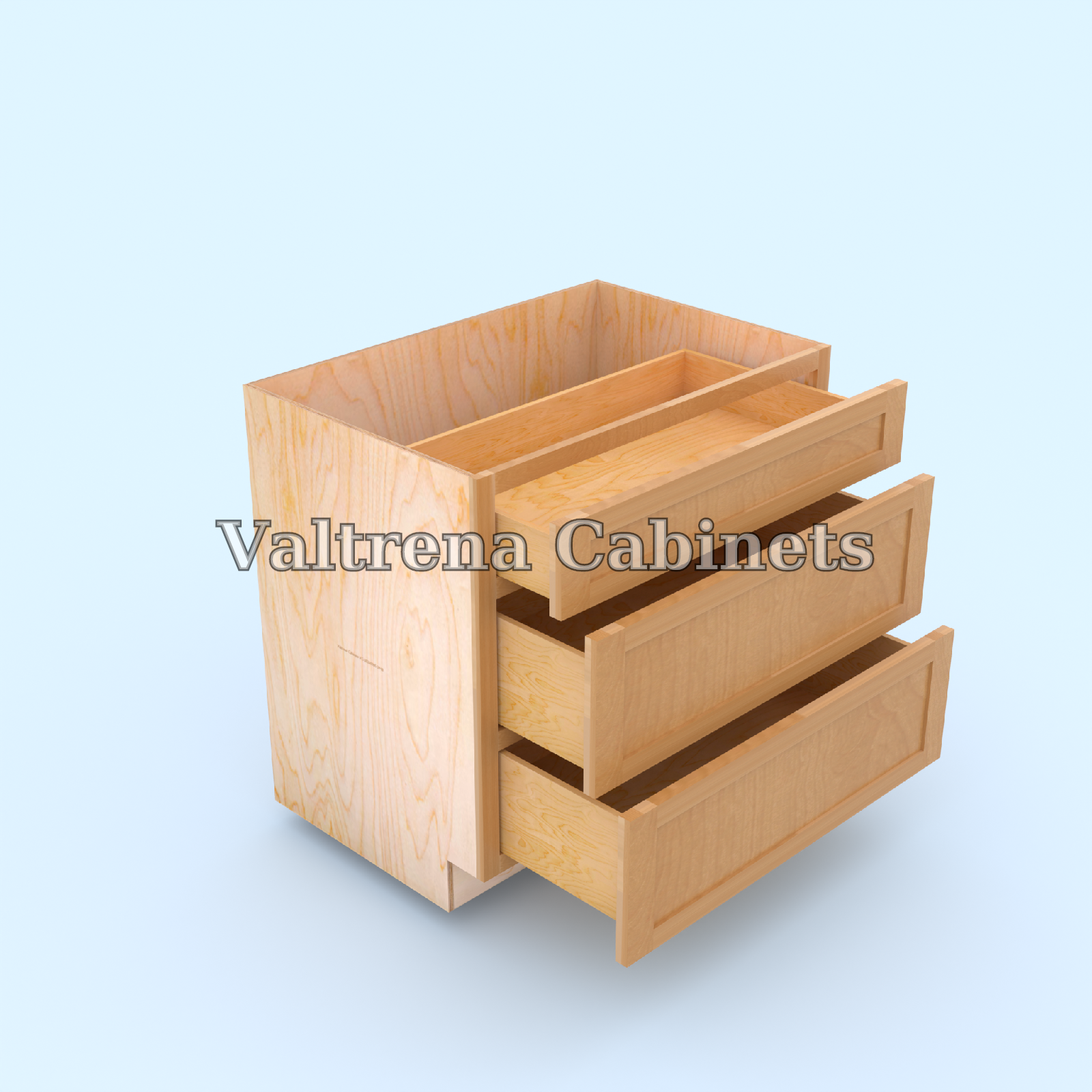 Three Drawer Base Cabinets - view 2 of 2