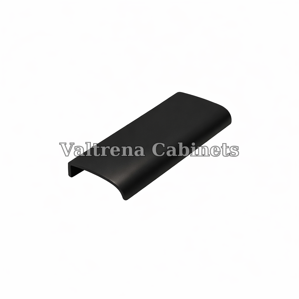 Finger Pull - Matte Black - 96mm