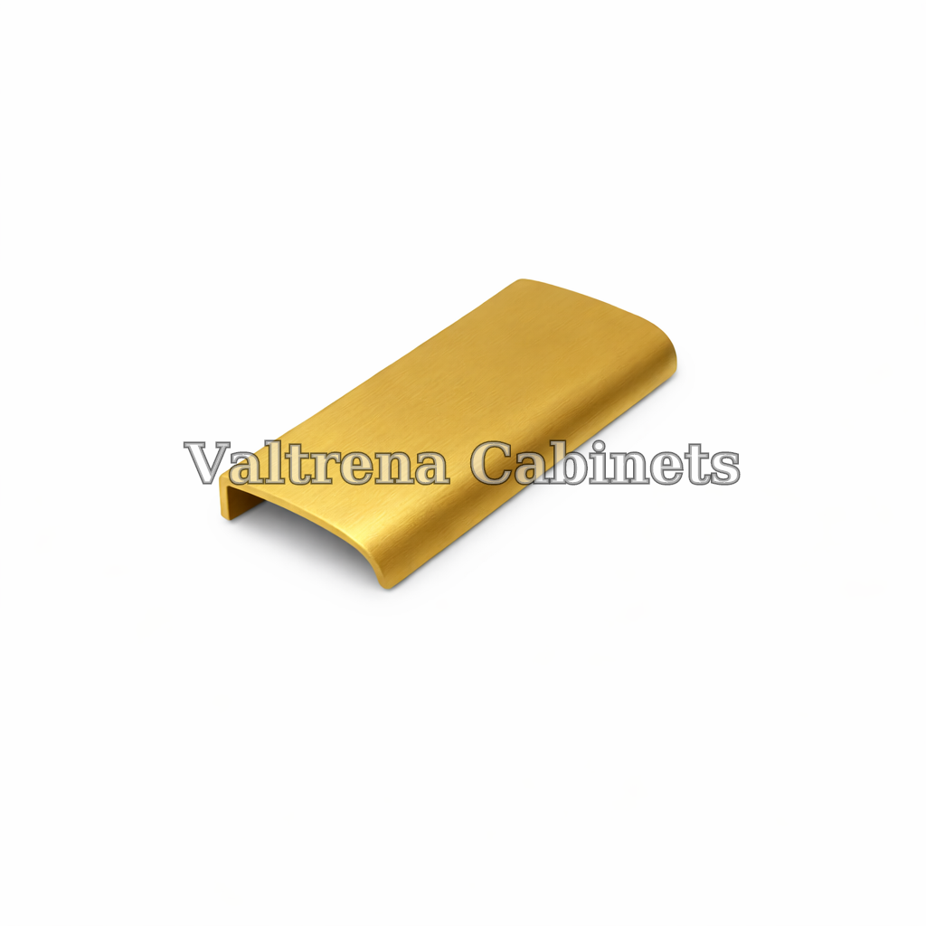 Finger Pull - Brushed Gold - 96mm