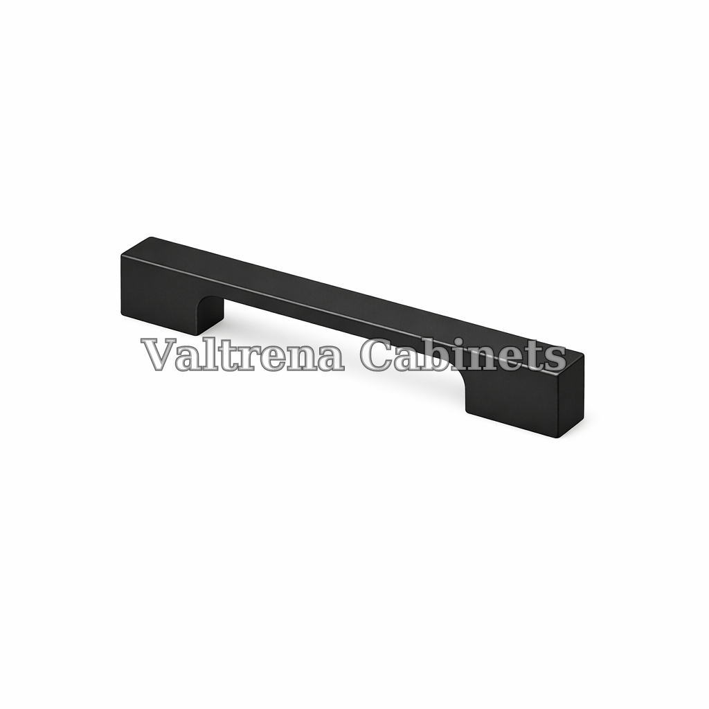 Modern Pull - Matte Black - 96mm