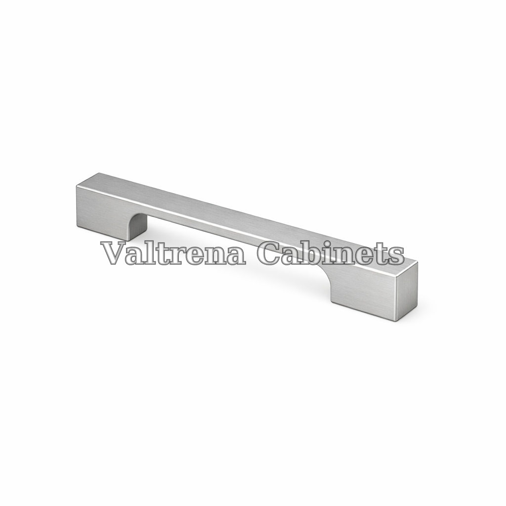 Modern Pull - Brushed Nickel - 96mm