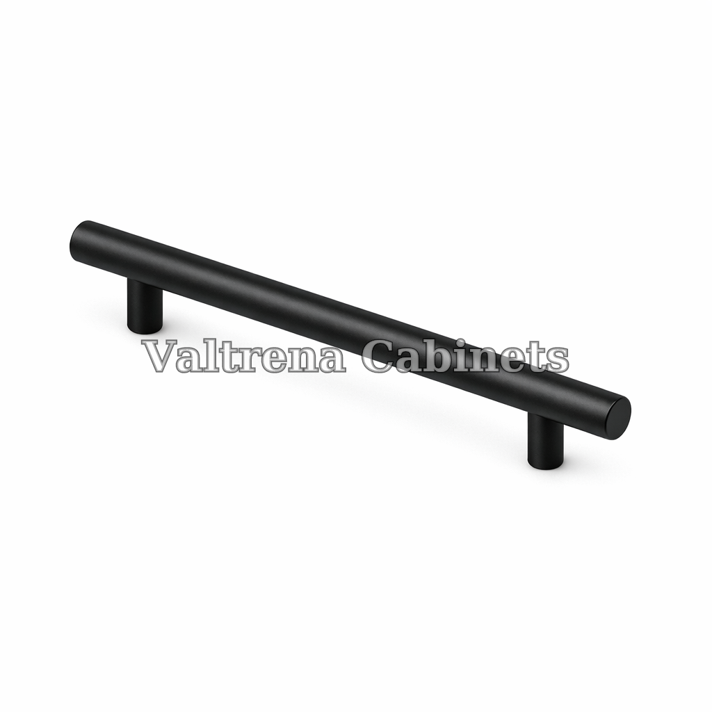 T Bar Pull - Matte Black - 128mm