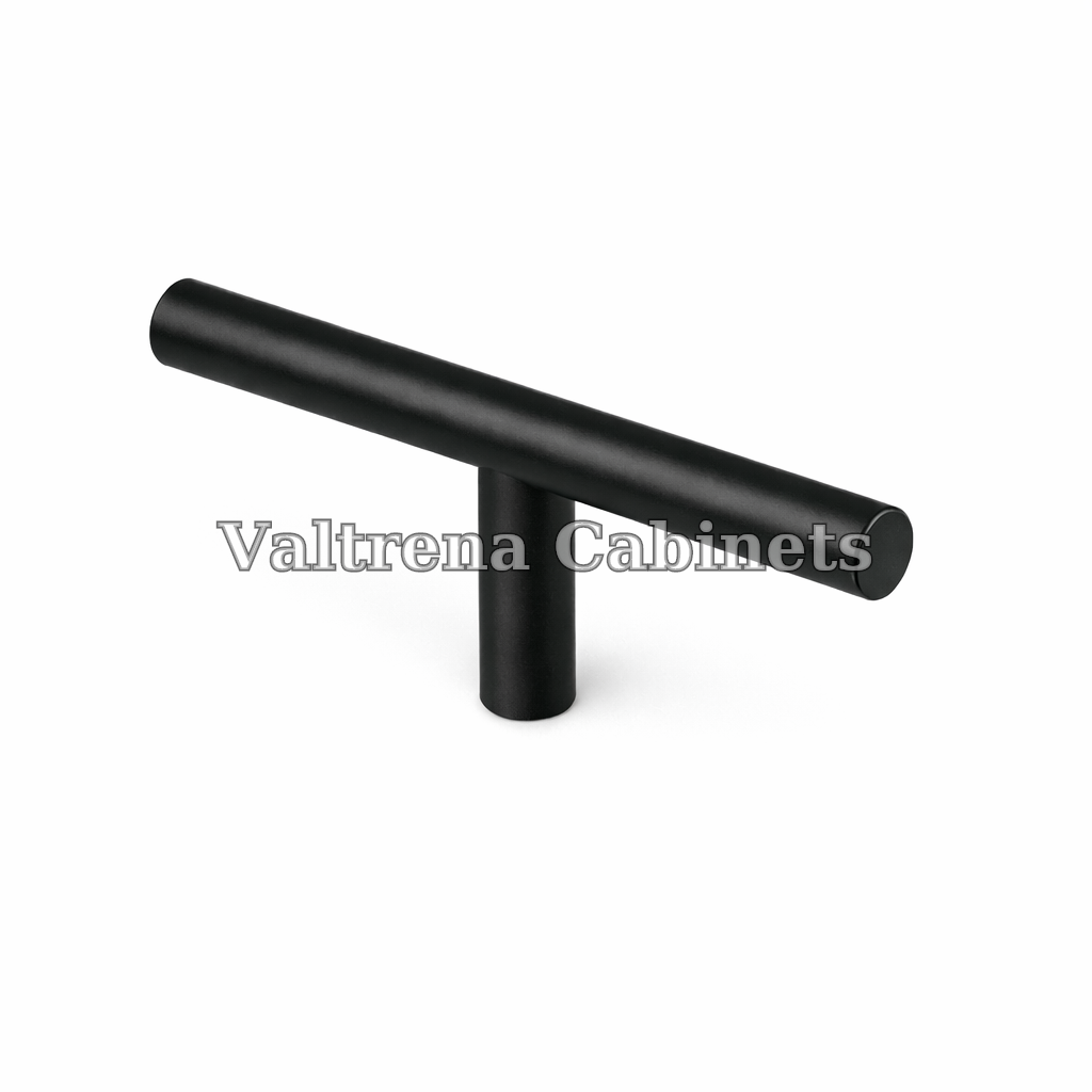 T Knob Pull - Matte Black