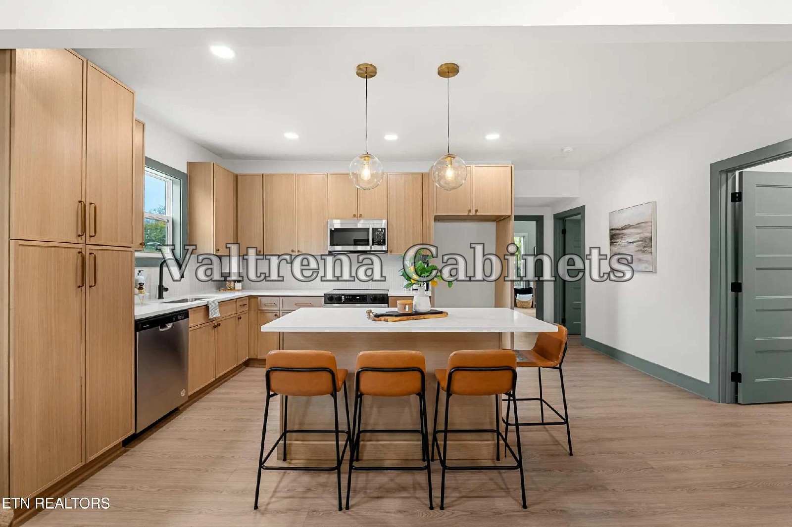 Slim White Oak kitchen cabinet in White Oak - view 3 of 6